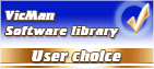 Zzaph Received "User Choice" Award at VicMan Software Library